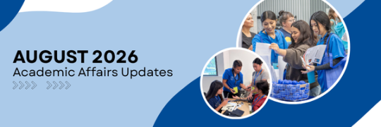 Academic Affairs Newsletter Header